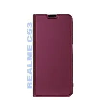 Чохол до мобільного телефона BeCover Exclusive New Style Realme C53 Red Wine (711203)