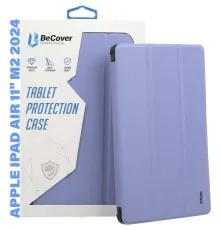 Чехол для планшета BeCover Tri Fold Soft TPU Silicone Apple iPad Air 11" M2 2024 Purple (711411)