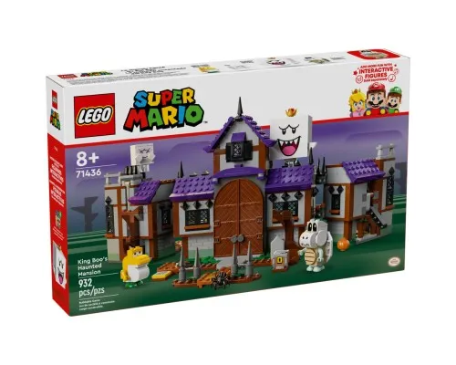 Конструктор LEGO Super Mario Садиба з привидами Бу-короля (71436)