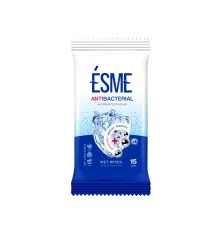 Вологі серветки Esme Antibacterial 60 шт. (4820020268534)