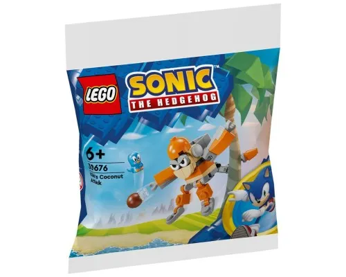 Конструктор LEGO Sonic Кокосовая атака Кики (30676)