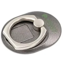 Тримач для смартфонів PowerPlant с кольцом, черный (CA910311)