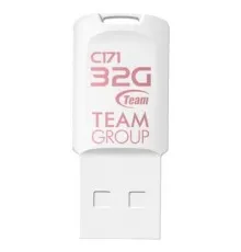 USB флеш накопитель Team 32GB C171 White USB 2.0 (TC17132GW01)