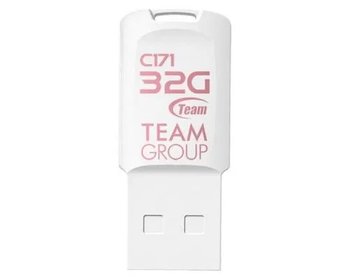 USB флеш накопитель Team 32GB C171 White USB 2.0 (TC17132GW01)