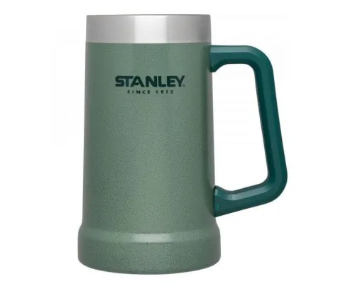 Термочашка Stanley Пивна Adventure Stein Hammertone Green 0,7 л (6939236338806)