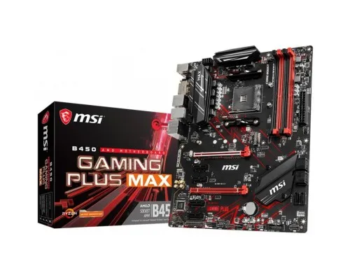 Материнская плата MSI B450 GAMING PLUS MAX