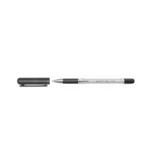 Ручка кулькова Stanger 1,0 мм, з грипом, чорна (18000300006)