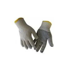 Захисні рукавички Werk ХБ натур., чорна крапка (WE2102)