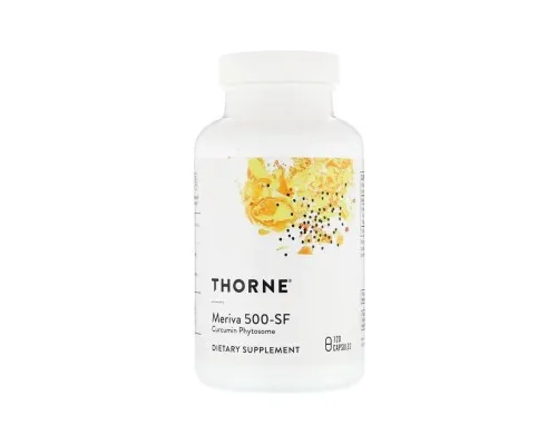 Антиоксидант Thorne Research Фітосоми куркумін 500-SF, Curcumin Phytosome Meriva, 120 гел (THR-00479)