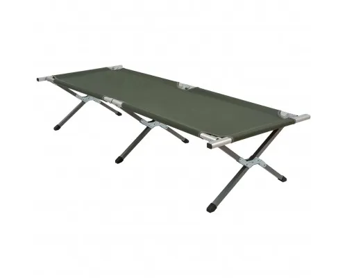 Розкладачка Highlander Aluminium Camp Bed Green (925471)