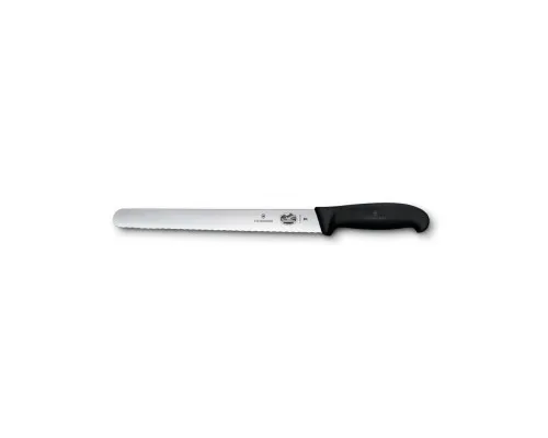 Кухонний ніж Victorinox Fibrox Larding 25 см Serrated Black (5.4233.25)