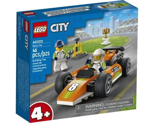 Конструктор LEGO City Гоночный автомобиль 46 деталей (60322)