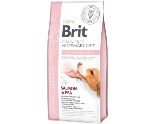 Сухий корм для собак Brit GF VetDiets Dog Hypoallergenic 12 кг (8595602528035)
