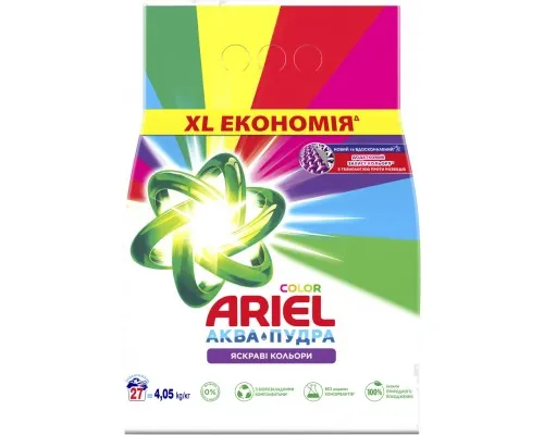 Стиральный порошок Ariel Аква-Пудра Color 4.05 кг (8006540536919)