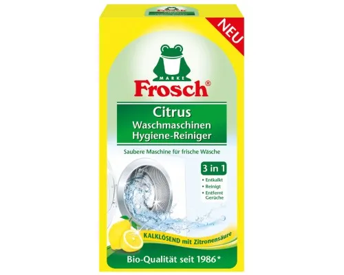 Очищувач для пральних машин Frosch Лимон 250 г (4001499939891)