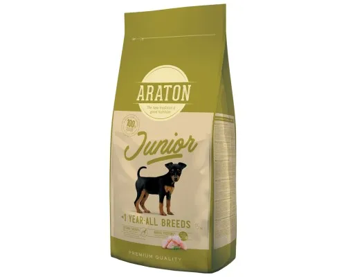 Сухий корм для собак ARATON Junior All Breeds 15 кг (ART45637)