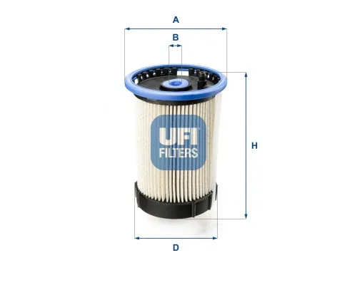 Фильтр топливный UFI 26.065.00