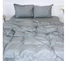 Підковдра MirSon Satin Stripe 30-0010 Light Gray 160х220 см (2200005251270)
