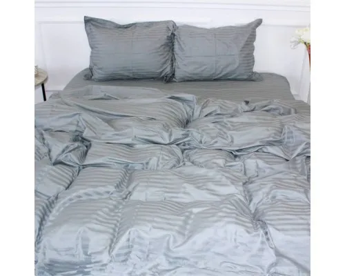 Підковдра MirSon Satin Stripe 30-0010 Light Gray 160х220 см (2200005251270)