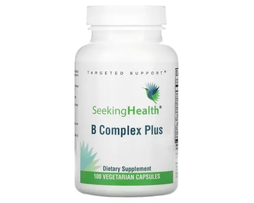 Витамин Seeking Health B-Комплекс, B Complex Plus, 100 вегетарианских капсул (SKH-52016)