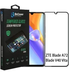 Скло захисне BeCover ZTE Blade A72/A72s/V40 Vita Black (708391)