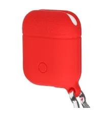 Чехол для наушников Huxing Series i-Smile для Apple AirPods IPH1458 Red (703331)