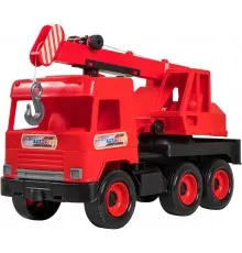 Спецтехника Tigres Авто "Middle truck" кран (красный) в коробке (39487)