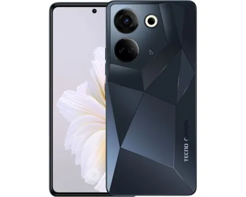 Мобільний телефон Tecno CK7n (Camon 20 Pro 8/256Gb) Predawn Black (4895180799792)