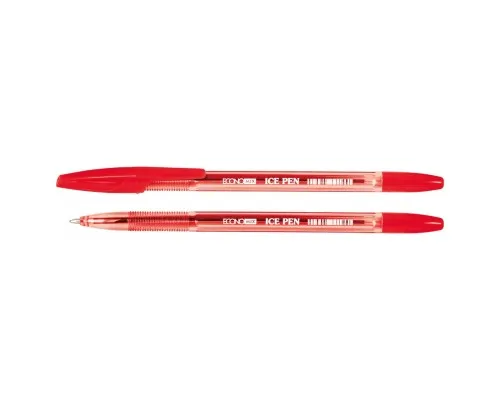 Ручка кулькова Economix ICE PEN 0,5 мм , червоний (E10186-03)