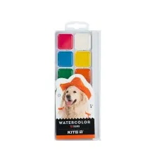 Акварельні фарби Kite Dogs 12 кольорів (K23-061)