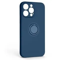 Чохол до мобільного телефона Armorstandart Icon Ring Apple iPhone 14 Pro Max Blue (ARM68720)