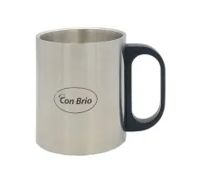 Чашка туристична Con Brio пластикова ручка 300 мл (CB-387)