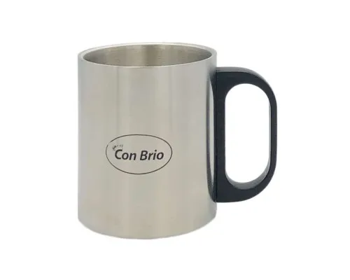 Чашка туристическая Con Brio пластикова ручка 300 мл (CB-387)