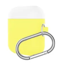 Чохол для навушників Armorstandart Hang Case для Apple AirPods Yellow/White (ARM53767)