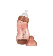 Бутылочка для кормления Difrax S-bottle Wide с силиконовой соской, 310 мл (707 Brick)