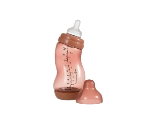 Бутылочка для кормления Difrax S-bottle Wide с силиконовой соской, 310 мл (707 Brick)