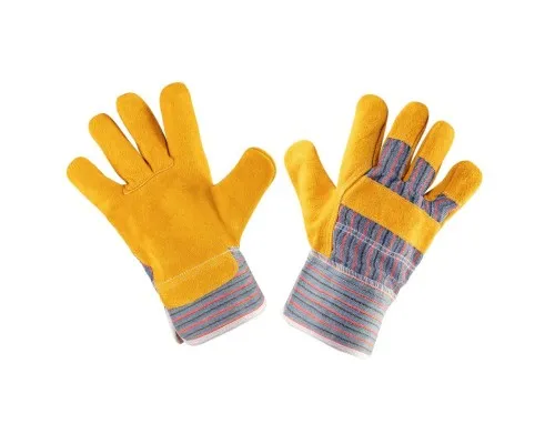 Захисні рукавички Neo Tools коровячий спилок, р.10.5, жовтий (97-650)