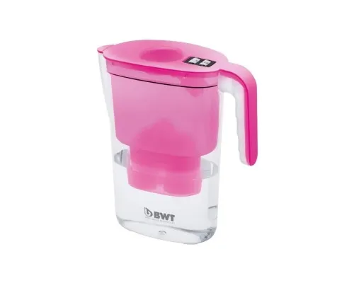 Система фільтрації води BWT Фільтр-глечик Vida рожевий 2,6 л (9022001922519)