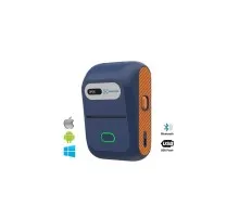 Принтер етикеток UKRMARK DP26BL bluetooth, USB, синій (00884)