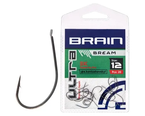 Крючок Brain fishing Ultra Bream 12 (20шт/уп) (1858.52.58)