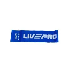 Еспандер LivePro Fitness Band Heavy LP8415-H блакитний Уні 200х15см (9,1кг) (6951376153682)