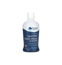 Мультивітамін Trace Minerals Вітамінно-мінеральний комплекс, смак ягід, Liquid Multi, Vitamin (TMR-00126)