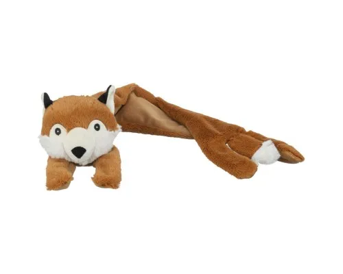 Іграшка для собак Trixie Лисиця зі звуком і шелестом фольги 50 см помаранчева (4011905348230)