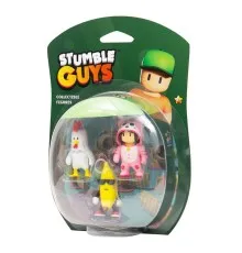 Фігурка Stumble Guys набір колекційних - Курча, Банан, Мяумер (SG2020-6)