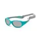 Детские солнцезащитные очки Koolsun Flex бирюзово-серые 0+ (KS-FLAG000)