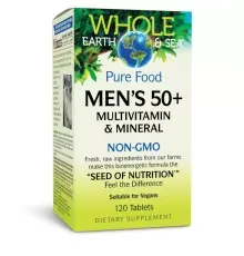 Витаминно-минеральный комплекс Natural Factors Мультивитаминный и минеральный комплекс для мужчин 50+, (NFS35521)