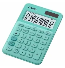 Калькулятор Casio MS-20UC-GN-W-EC, зелений (CALC-CAS-MS-20UC-GN)