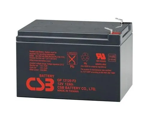Батарея до ДБЖ CSB 12В 12 Ач (GP12120 F2)