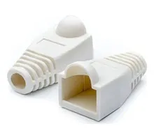 Ковпачок конектора Atcom RJ-45 белый 100шт (10107)