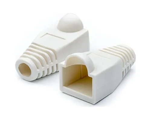 Ковпачок конектора Atcom RJ-45 белый 100шт (10107)